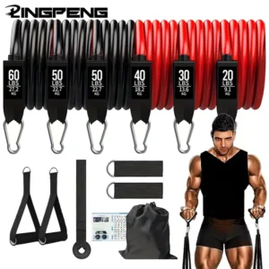 150-250LB Resistance Bands Fitness Set