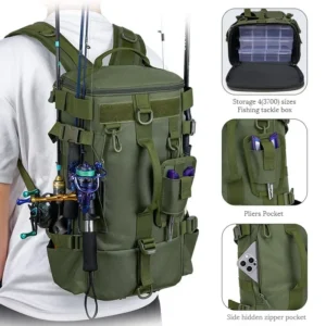 Multifunctional Fishing Tackle Backpack